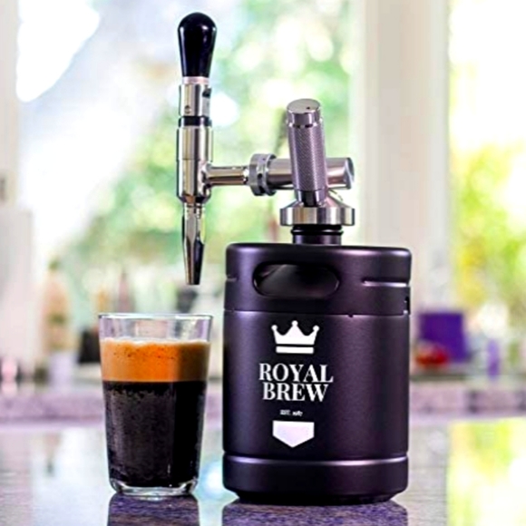 Royal Brew Nitro Cold Brew Coffee Maker Home Keg Kit System